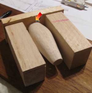 The wooden mold