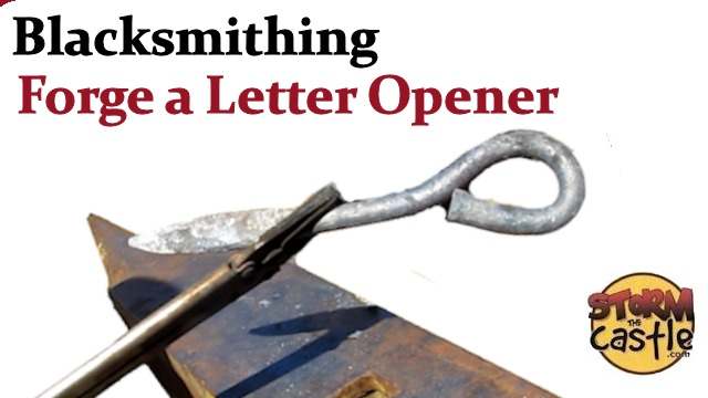 Forge a letter opener graphic