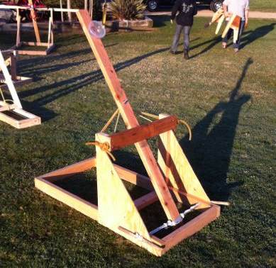 Home made catapult