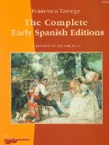Francisco tarrega the complete early spanish editions