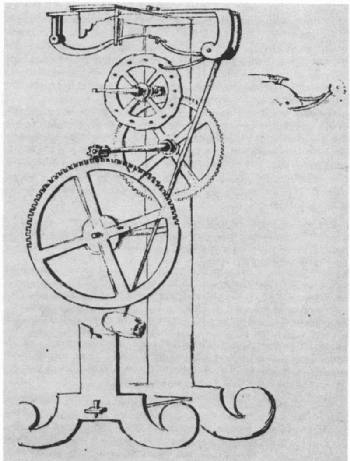 Davinci's clock drawing