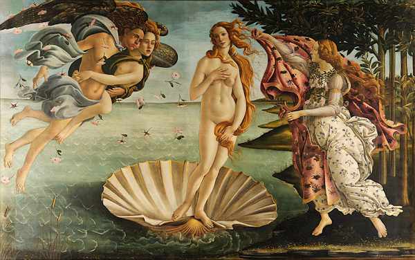 Boticelli's The Birth of Venus