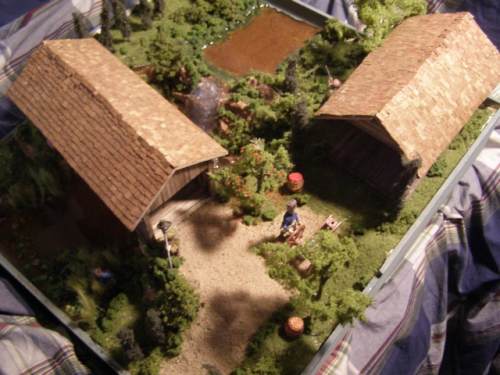 Colonial Times Diorama
