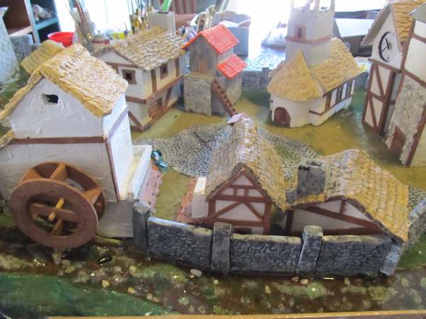 The Medieval Village Diorama