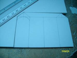 Cut foamboard