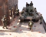 The road to Berlin diorama
