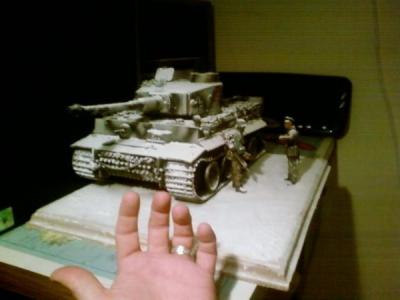 Tiger tank Diorama