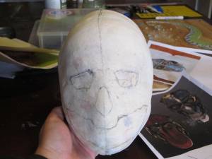 Tracing the features of Corvo's Mask