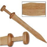 Roman Gladiator Wooden Stage Sword Prop