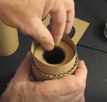 Insert and glue ring