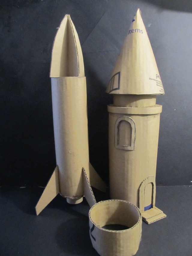 Cardboard tube projects