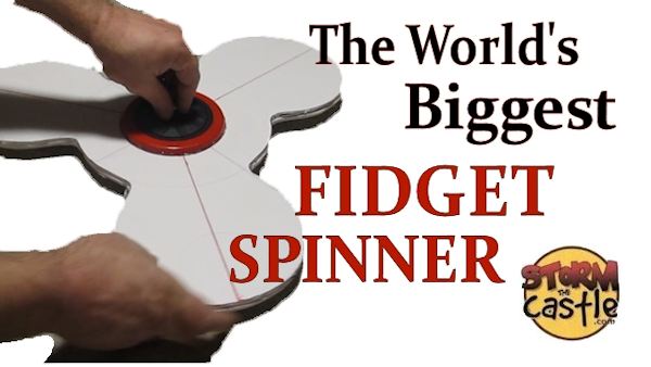 The Worlds Biggest Fidget Spinner Large