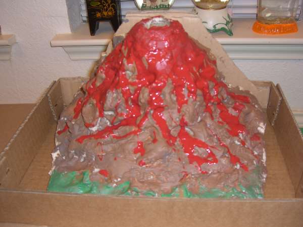 How To Make A Fast And Easy Volcano