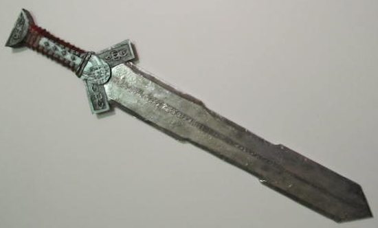 The completed sword
