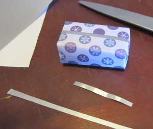 Foil paper strips