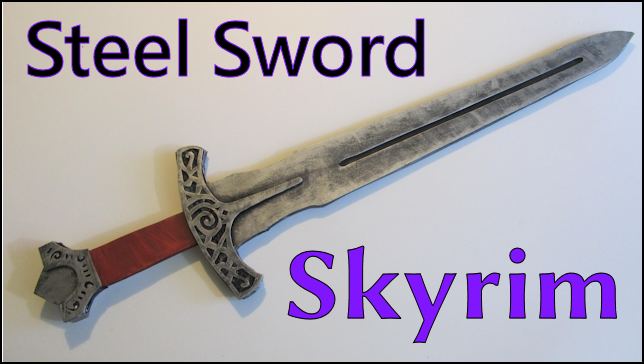The Skyrim Steel Sword