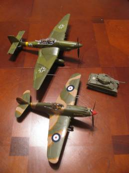 Three military models