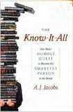 Book cover for The Know it all 