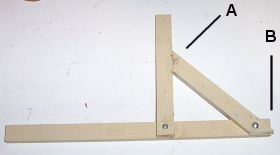 assemble the first side of catapult
