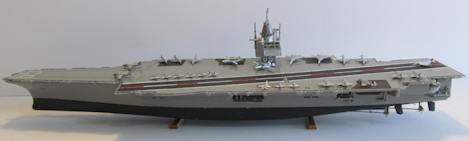 Plastic Model Aircraft Carrier