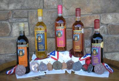 Hidden Valley Mead with Medals (Copyrighted Picture)