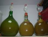 Three batches of mead