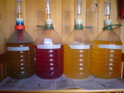 Four batches of mead 