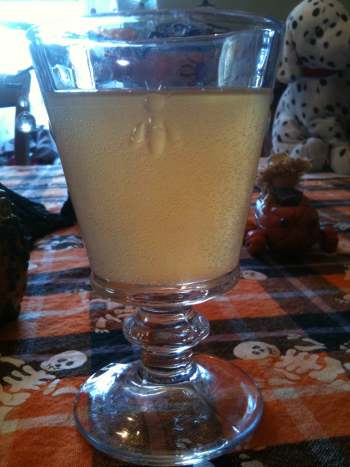 a glass of mead