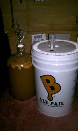 Two batches of mead