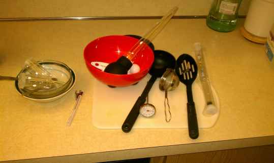 The utensils
