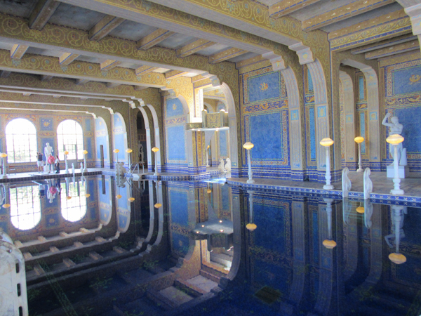 Indoor Swimming Pool in hearst Castle