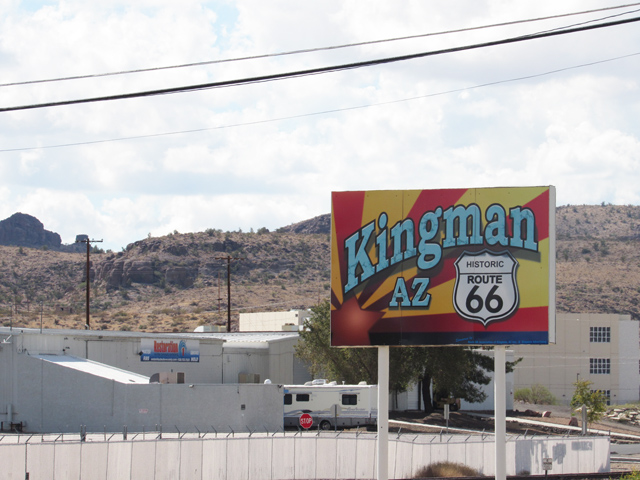 sign for kingman arizona