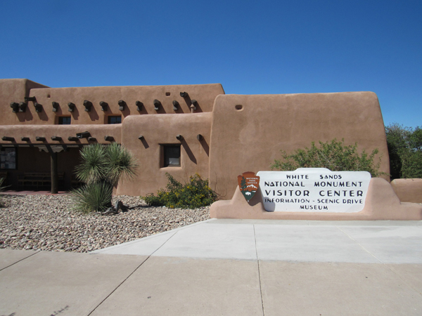 White Sands Visitor center 