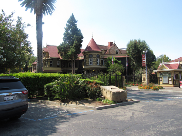 Exterior of Winchester Mystery House
