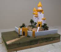 foam castle and terrain