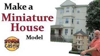 Miniature house banner