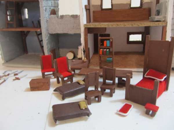 Miniature Medieval Furniture