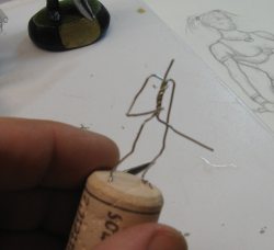 A One Inch Wire Armature