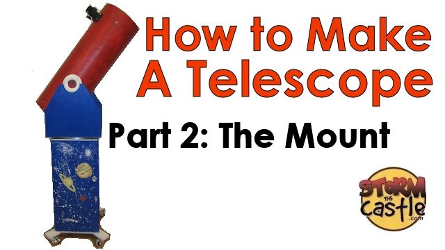 How to make a telescope mount