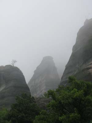 A spire at Meteora