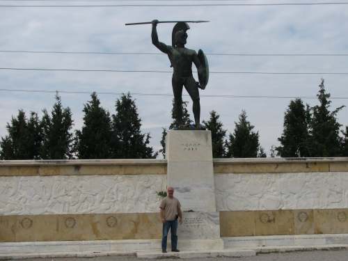 Monument at Thermopylae
