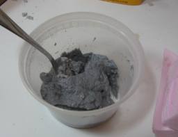 Mixing Celluclay