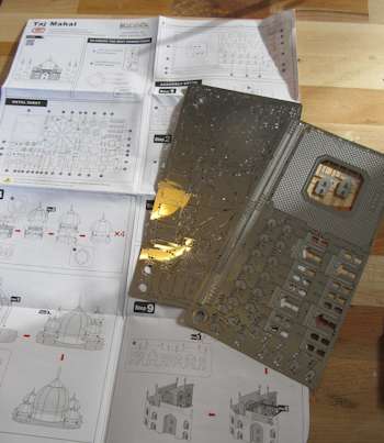 The parts and instructions