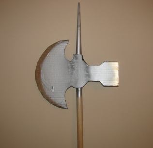 Cardboard Poleaxe