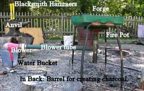 Making The Simplest Fire Brick Forge