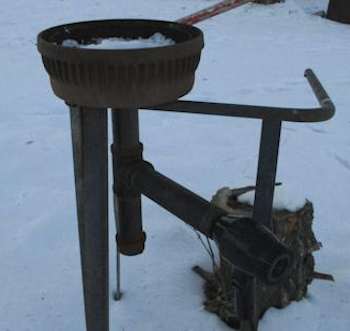 A home made forge