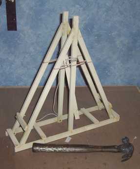 Torsion Catapult or Mangonel style