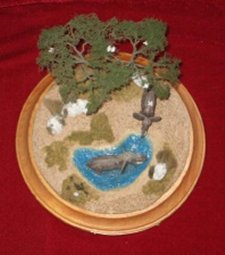 Top View of the Diorama