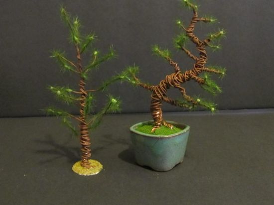 The miniature trees