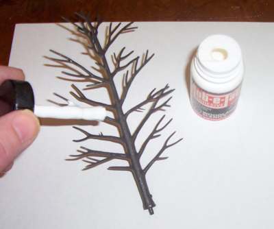 Glue the tree armature